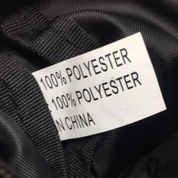 Joy Mangano black lightweight belt bag with silver tone hardware - Picture 9 of 12